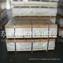 Hoja de aluminio de 4mm buen precio 1100 hecho en China